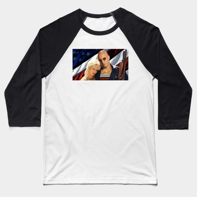 Mickey and Mallory Baseball T-Shirt by EVILDOERApparel